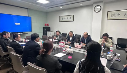 上海市科委领导莅临上海钧合原子科技有限公司调研指导